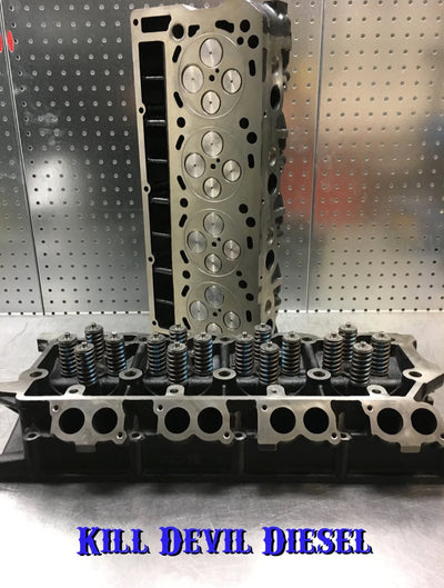 KDD 6.0 Powerstroke O-Ring Cylinder Heads, Pair - blacktieracefab