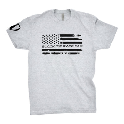 Black Tie Race Fab Flag T-Shirt - blacktieracefab